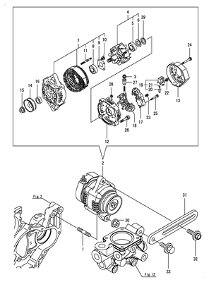 GENERATOR (4TNV98T-ZGGM) GENERATOR (4TNV98T-ZGGM)