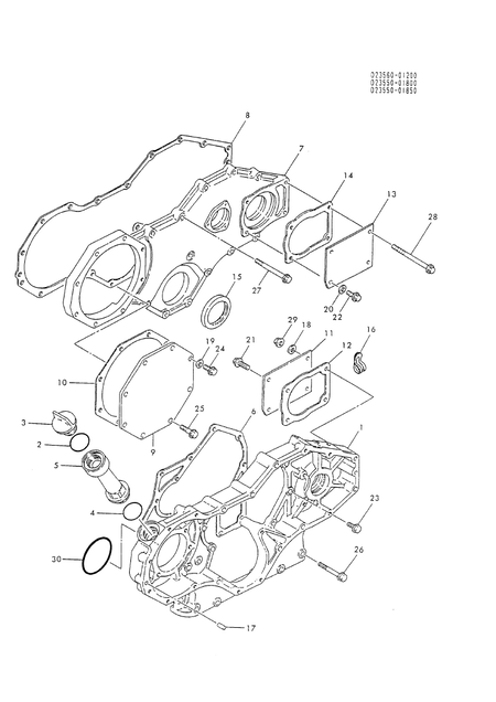 GEAR HOUSING (4T112TL-P)