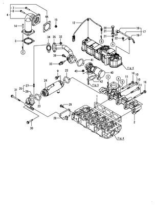 EXHAUST MANIFOLD (TNV) EXHAUST MANIFOLD (TNV)