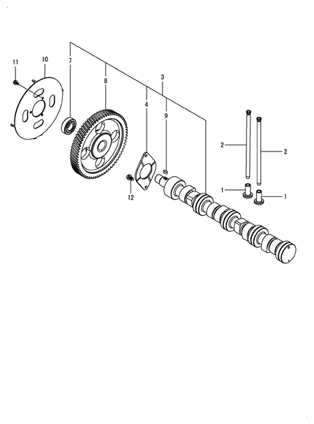 CAMSHAFT (4TN107FHT-2SSHA)