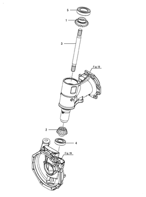 FRONT SHAFT(2 (LX4100(YANMAR)) FRONT SHAFT(2 (LX4100(YANMAR))