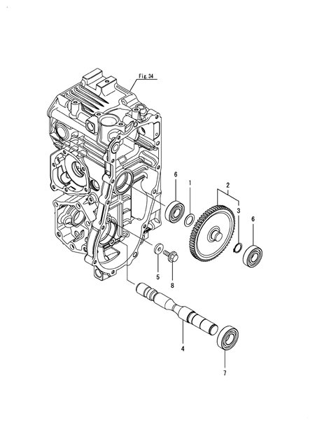 PTO SHAFT (SC2450(YANMAR))