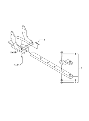DRAWBAR HITCH (YM342A)