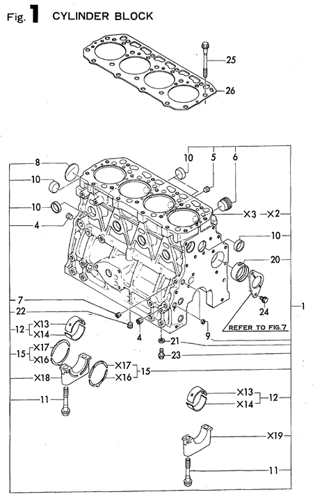 CYLINDER BLOCK (4TN82TE-MD) CYLINDER BLOCK (4TN82TE-MD)
