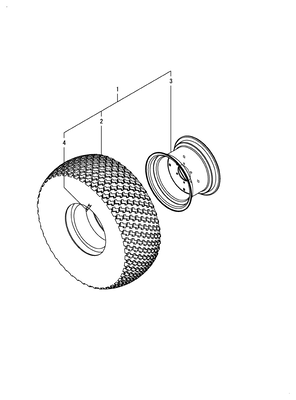 REAR WHEEL TIRE(R3) (SA425)