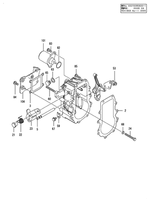 GOVERNOR(INNER PARTS) (3TNV84T-KSA) GOVERNOR(INNER PARTS) (3TNV84T-KSA)