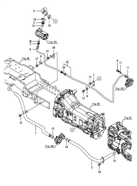 HYDRAULIC PIPING (YM357A-L)