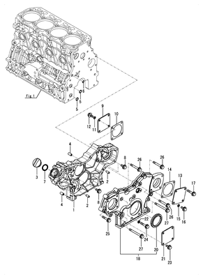 GEAR HOUSING (4TNV88C-XKITL)