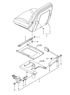 DRIVER SEAT (SC2450(YANMAR))