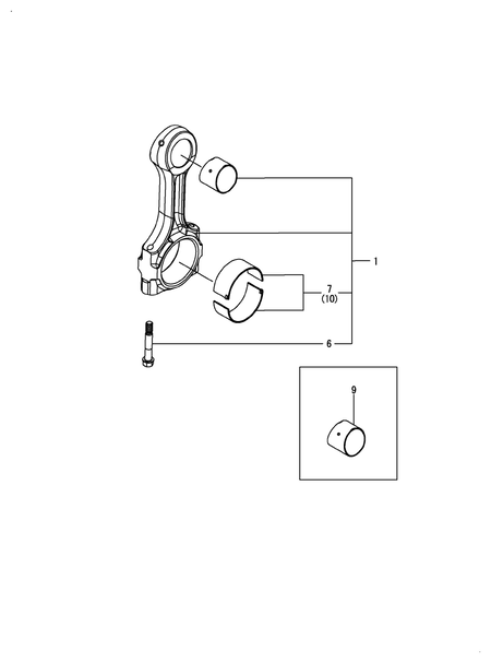 CONNECTING ROD (4TN107FTT-5SMUF)