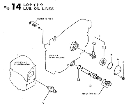 LOB OIL LINES (TF65R-DI) LOB OIL LINES (TF65R-DI)