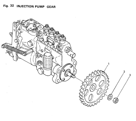 INJECTION PUMP GEAR (4T112TLE-PP)
