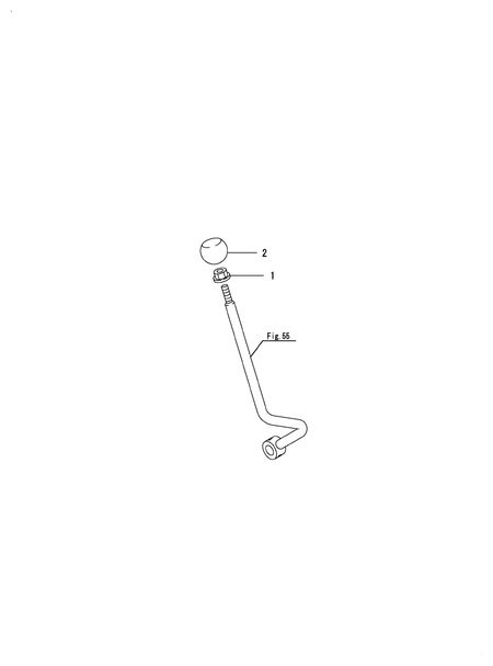 SUB CHANGE LEVER (EX450(YANMAR))