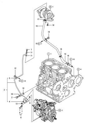 LUB.OIL LINE (3TNV84T-BKSA)