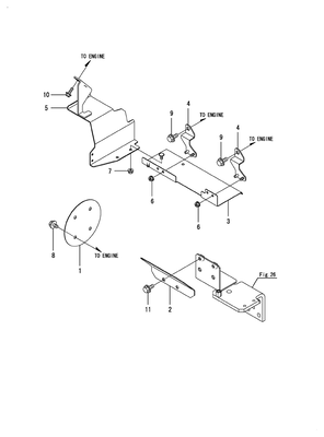 ENGINE COVER(CABIN) (YT359Y)