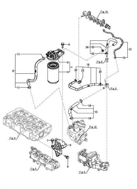 FUEL PIPE (3TNV88C-DYI2D)