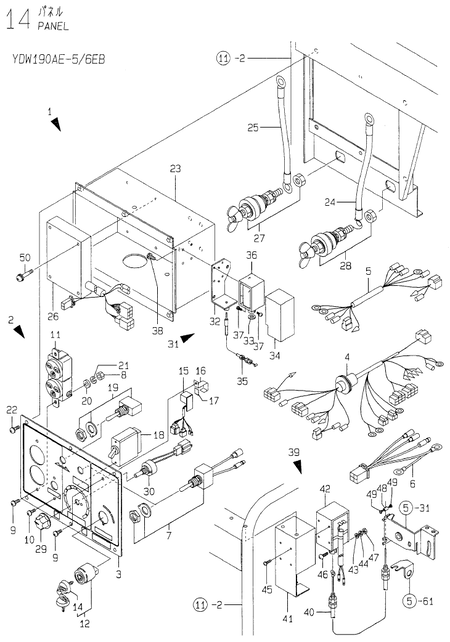 PANEL(YDW190AE-5/6EB) (YDW190AE-5/6)