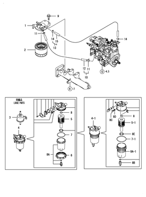FUEL PIPING (3TNV82A-DSA) FUEL PIPING (3TNV82A-DSA)