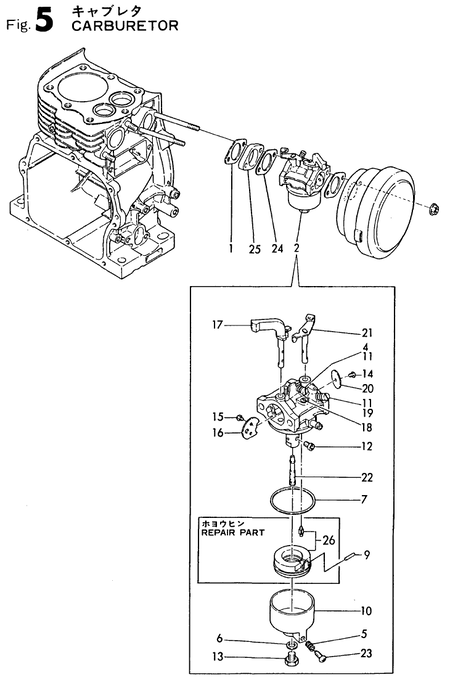 CARBURETOR (GE70-DPD)