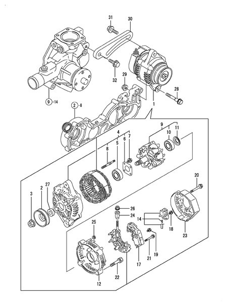 GENERATOR (4TNE98-BNMHT) GENERATOR (4TNE98-BNMHT)
