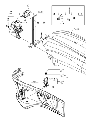 FRONT LAMP (LX4100(YANMAR)) FRONT LAMP (LX4100(YANMAR))
