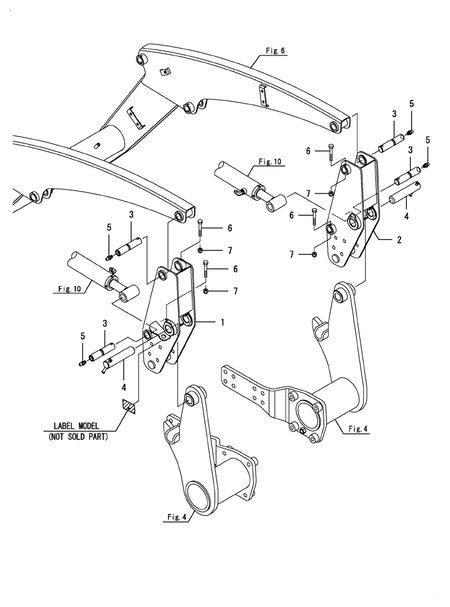 SUPPORT FRAME (YL610,US)