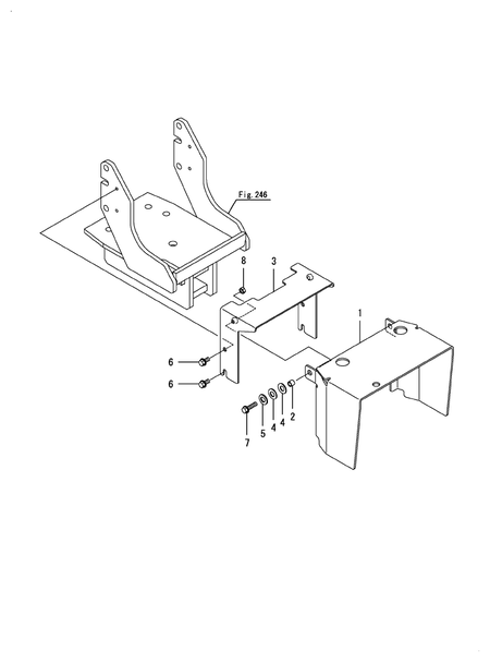 P.T.O. SHAFT GUARD (YM347A)