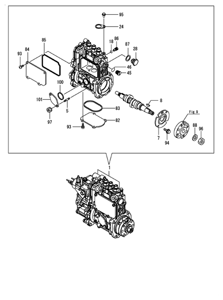 FUEL INJECTION PUMP (TNM)