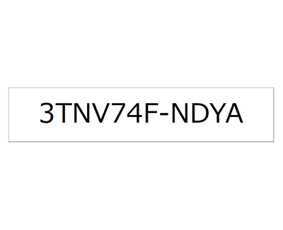 3TNV74F-NDYA 3TNV74F-NDYA