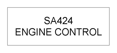 ENGINE CONTROL (SA424)