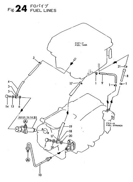 FUEL LINES (TF135H-DI) FUEL LINES (TF135H-DI)