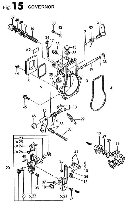 GOVERNOR (4TN82E-RNS)