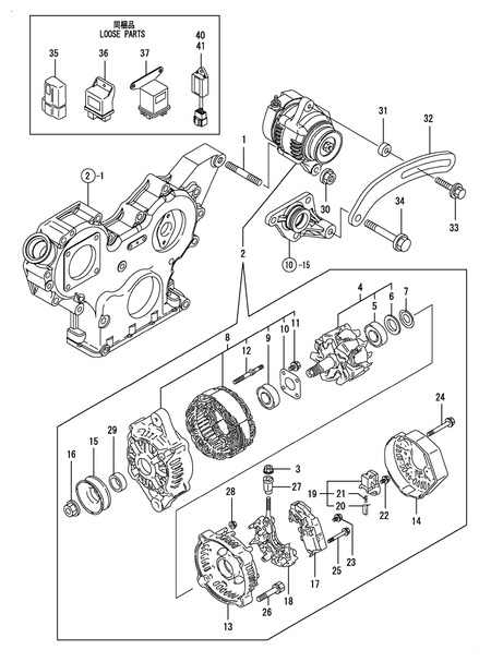GENERATOR (3TNV88-BDWL)