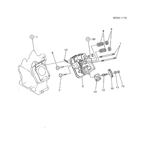 CYLINDER HEAD (YES3800)