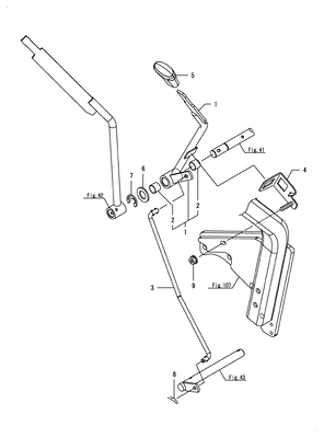 P.T.O. SHIFT LEVER (SA425)
