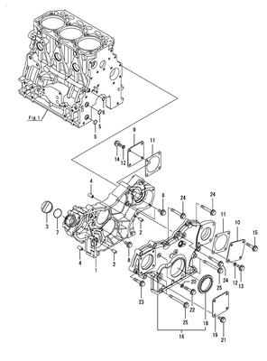 GEAR HOUSING (3TNV88C-KRNSQ)