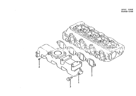 INTAKE MANIFOLD (4TN82TL-RGB) INTAKE MANIFOLD (4TN82TL-RGB)