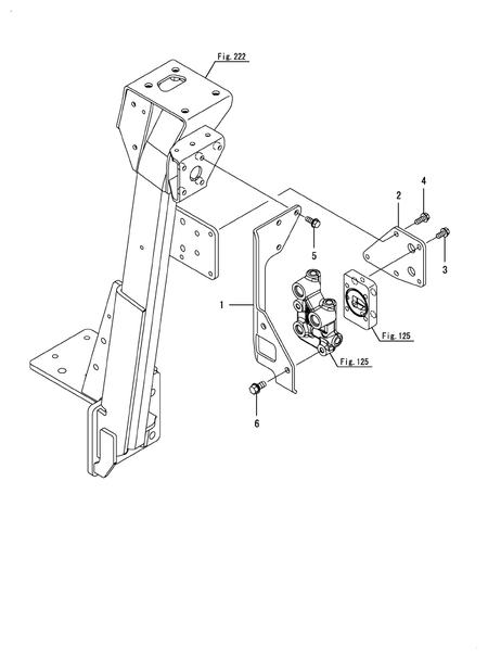 S.C.V. BRACKET (YM347A-BR)
