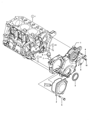 GEAR HOUSING (3TNM72-ASA) GEAR HOUSING (3TNM72-ASA)