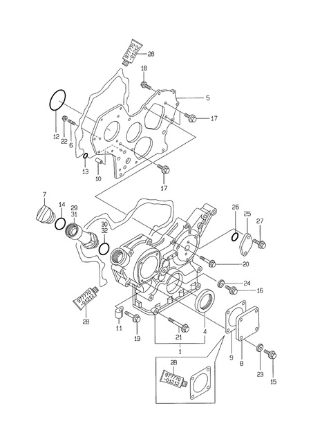 GEAR HOUSING (4TNE88-ETB) GEAR HOUSING (4TNE88-ETB)