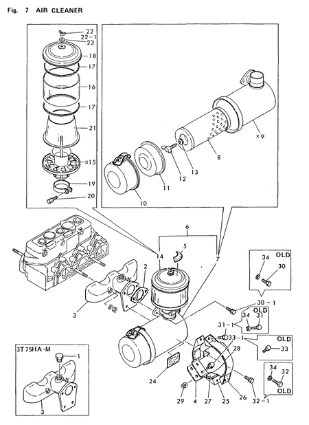 AIR CLEANER (3T75HA) AIR CLEANER (3T75HA)