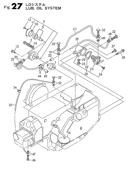 LUB. OIL SYSTEM (TS60C-GB) LUB. OIL SYSTEM (TS60C-GB)