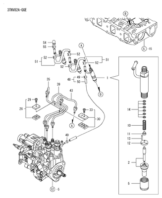 FUEL INJECTION VALVE (3TNV82A-DSA)