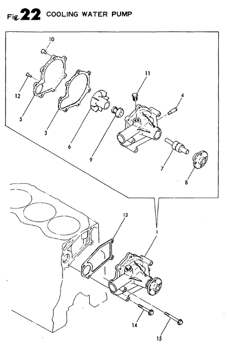 COOLING WATER PUMP (4T95LTE-SH)