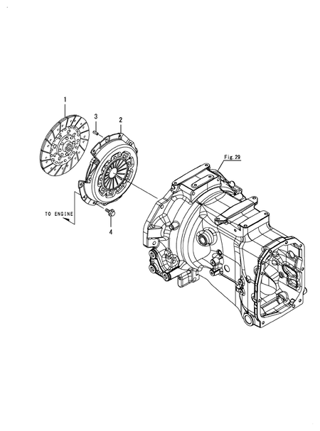 SINGLE CLUTCH (EX2900(CCY))