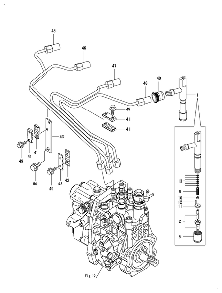 FUEL INJECTION VALVE (4TNV106-GGEHC)