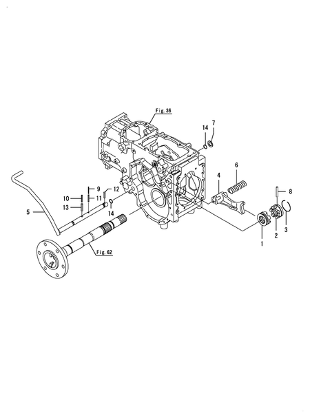 DIFFERENTIAL LOCK (EX3200(YANMAR))