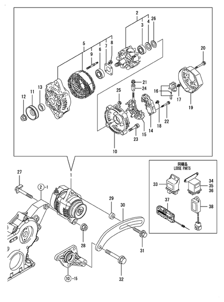 GENERATOR (4TNV88-BPTB1T)