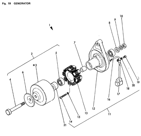 GENERATOR (3T72HA-N)