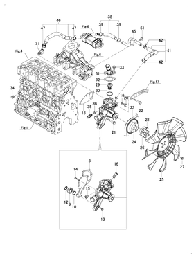 COOLING WATER SYSTEM (4TNV88C-XKITL)